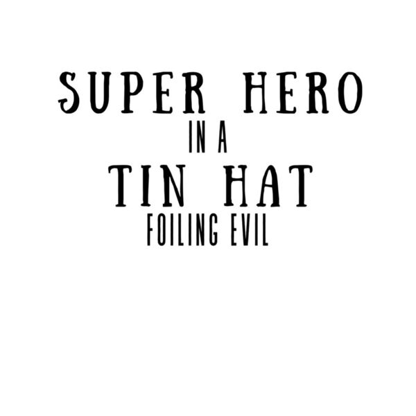 Super Hero in a tin hat foiling evil Thumbnail